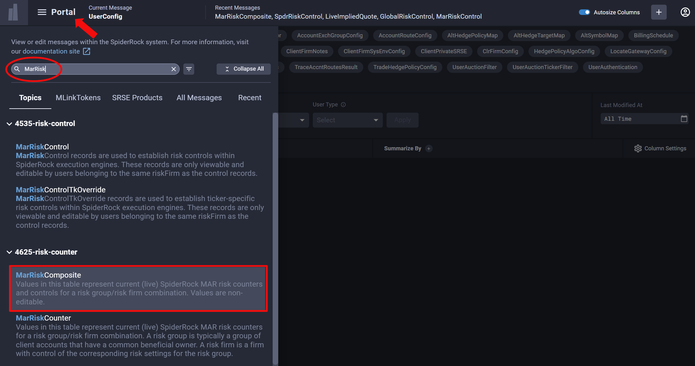 Accessing MarRiskComposite