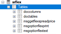 SR Flex Tables